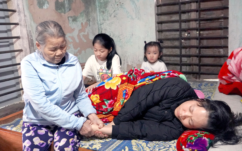 Hoàn cảnh thương tâm của một gia đình