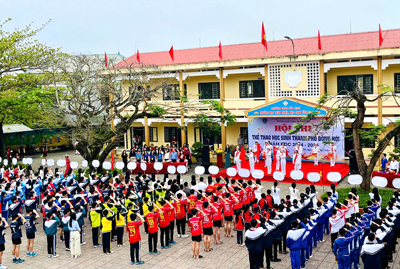 TP. Đồng Hới: Gần 800 vận động viên tham gia hội thi thể thao học sinh