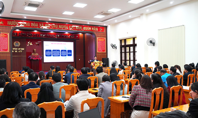 Tập huấn nghiệp vụ công tác Công đoàn năm 2025