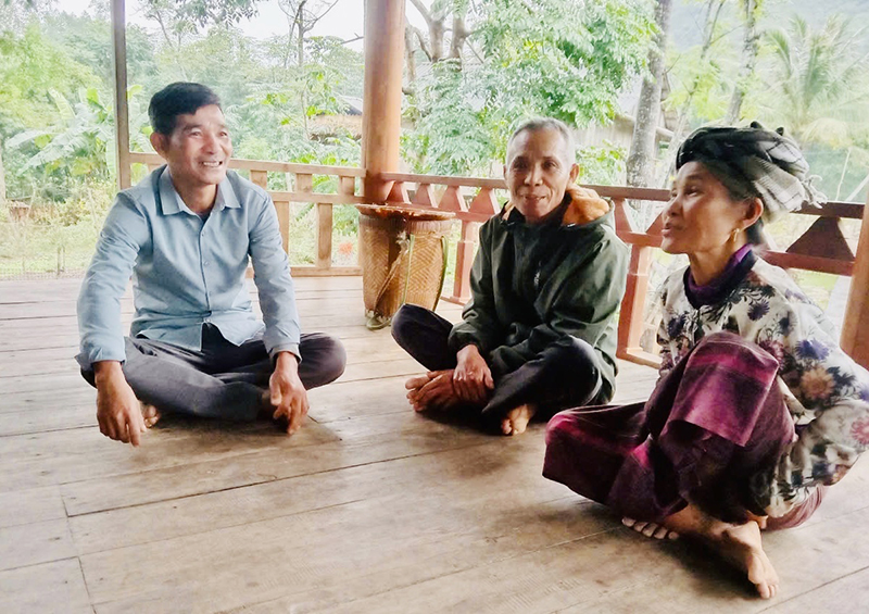 Bí thư Chi bộ bản K-Rét gương mẫu, năng động