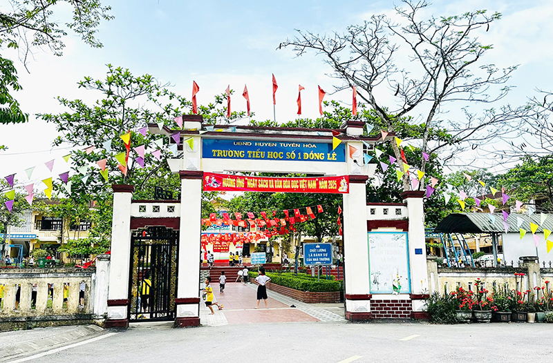Việc đóng góp tại Trường Tiểu học số 1 Đồng Lê: Mô hình hay, nhưng cách làm chưa phù hợp