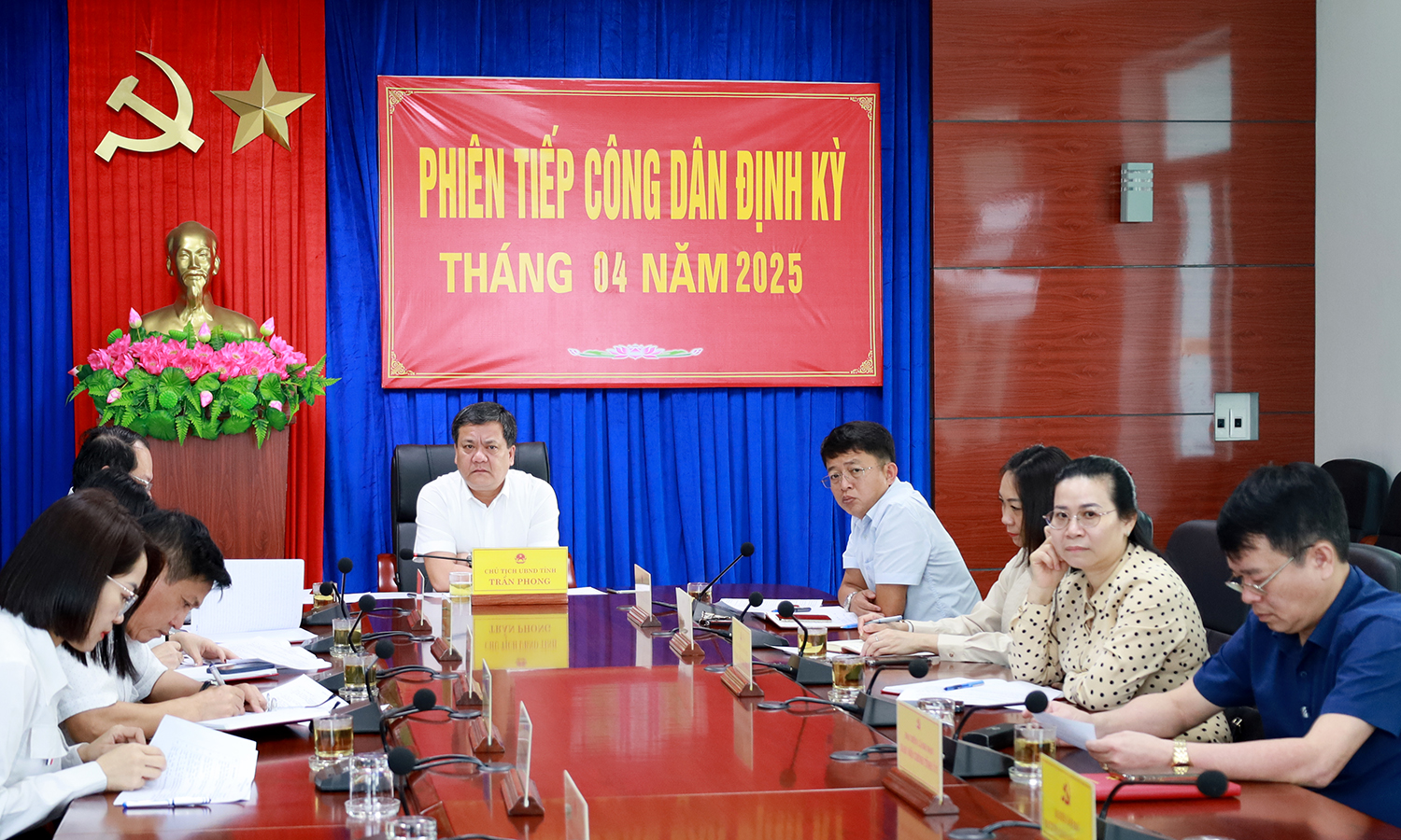 Phiên tiếp công dân định kỳ tháng 5/2025