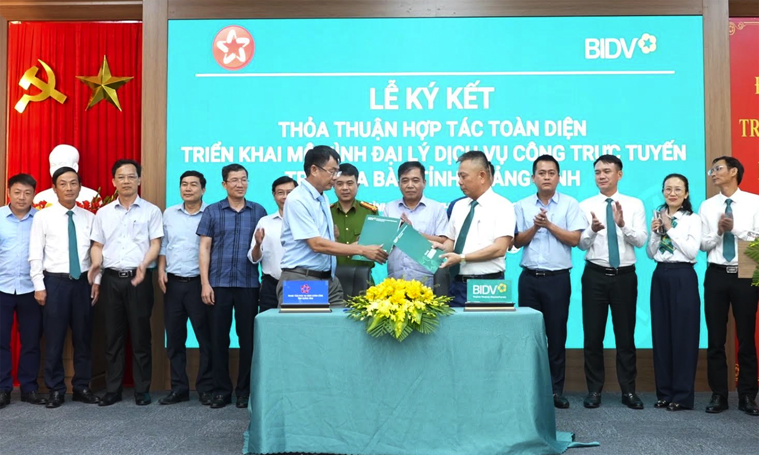 Triển khai mô hình đại lý dịch vụ công trực tuyến tại Quảng Bình
