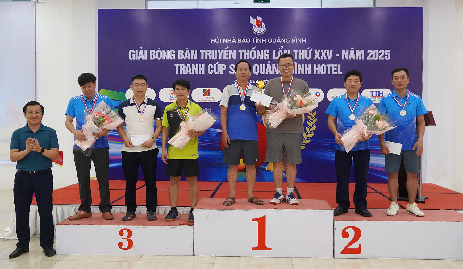 Giải bóng bàn truyền thống Hội Nhà báo Việt Nam tỉnh Quảng Bình lần thứ XXV thành công tốt đẹp