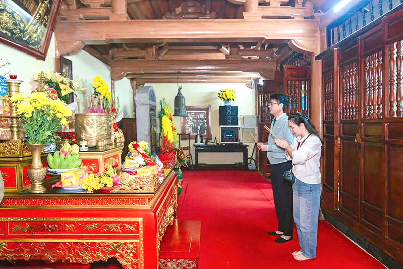 "Địa chỉ đỏ" trong lòng di sản