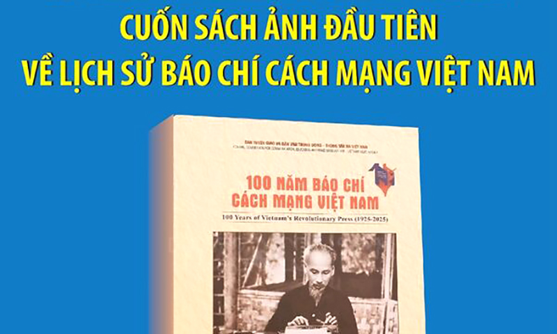 Cuốn sách ảnh đầu tiên về lịch sử Báo chí cách mạng Việt Nam